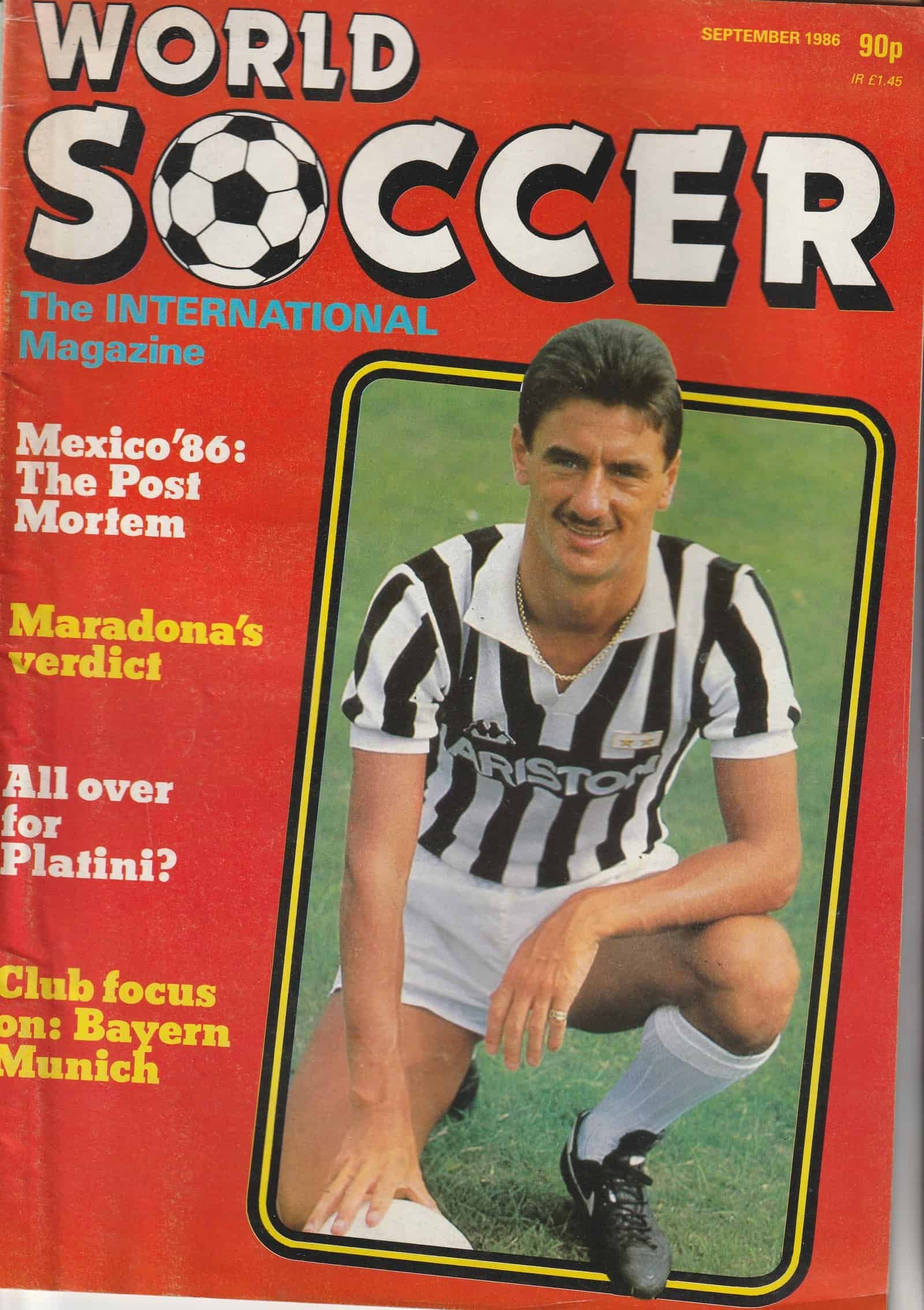 World Soccer - Sep 1986
