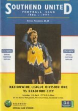 Southend United v Bradford City 12-Apr-1997