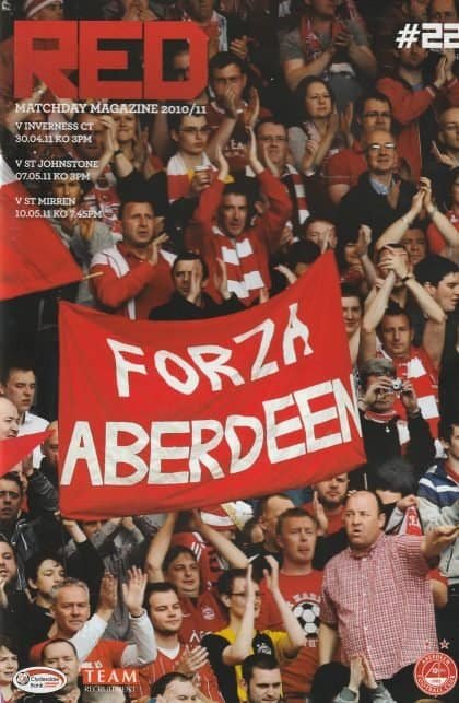 Aberdeen v Inverness Caledonian Thistle 30-Apr-2011