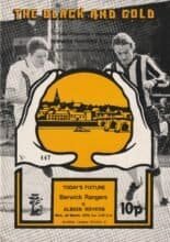 Berwick Rangers v Albion Rovers 28-Mar-1979