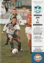 Swansea City v AFC Bournemouth 12-Feb-1994