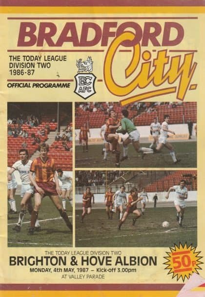 Bradford City v Brighton & Hove Albion 04-May-1987