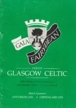 Gala Fairydean v Glasgow Celtic 04-Sep-1989