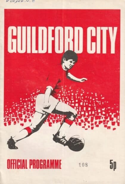 Guildford City v Dundee United - 1972-73
