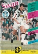 Swansea City v Exeter City 10-Oct-1992