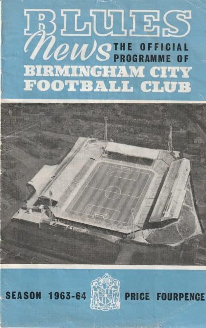 Birmingham City v Ferencvaros   11-Dec-1963