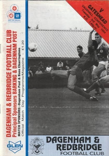Dagenham & Redbridge v Gateshead  03-May-1994