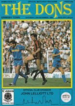 Wimbledon v Grimsby Town 24-Nov-1984