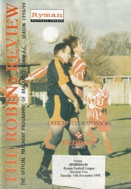 Bracknell Town v Horsham 14-Nov-1998