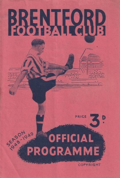 Brentford v Leeds United   01-Sep-1948