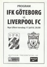 IFK Gothenburg v Liverpool 17-Jul-1997