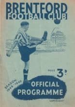 Brentford v Luton Town 16-Oct-1948