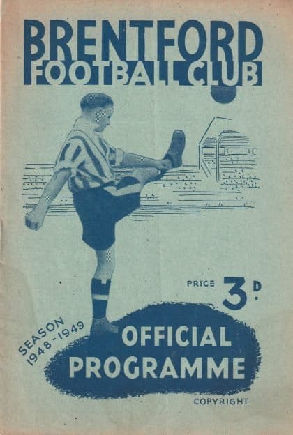 Brentford v Luton Town 16-Oct-1948