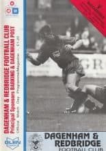 Dagenham & Redbridge v Macclesfield Town  08-Jan-1994