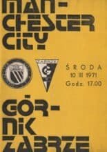 Gornik Zabrze v Manchester City 10-Mar-1971