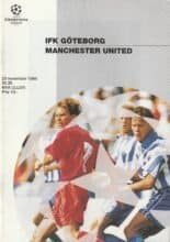 IFK Gothenburg v Manchester United 23-Nov-1994