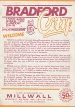 Bradford City v Millwall 30-Apr-1986