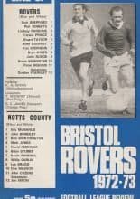 Bristol Rovers v Notts County 07-Nov-1972