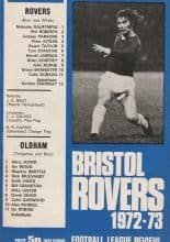 Bristol Rovers v Oldham Athletic  10-Feb-1973