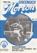 Greenock Morton v Raith Rovers 10-Dec-1983