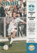 Swansea City v Rotherham United 14-Jan-1994