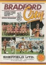 Bradford City v Sheffield United 26-Oct-1985