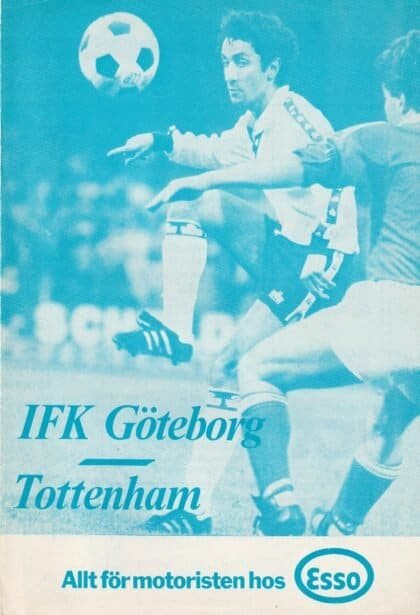 IFK Gothenburg v Tottenham Hotspur 26-Sep-1978