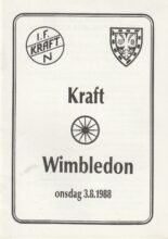 Kraft v Wimbledon 03-Aug-1988