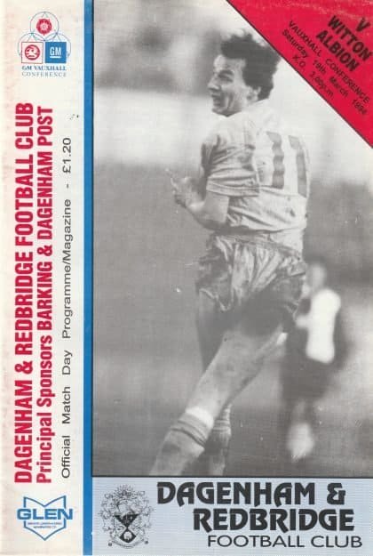 Dagenham & Redbridge v Witton Albion 19-Mar-1994