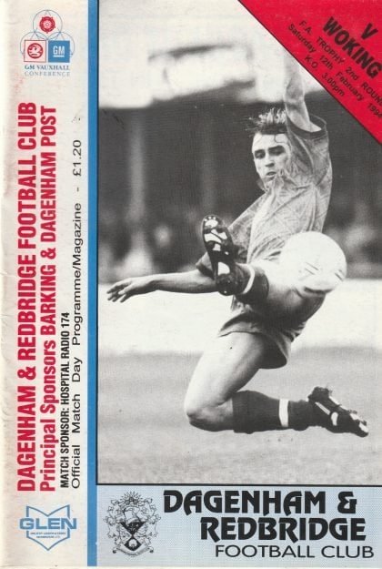 Dagenham & Redbridge v Woking 12-Feb-1994