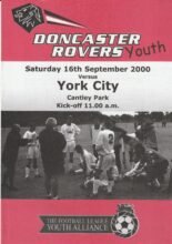 Doncaster Rovers Youth v York City Youth 16-Sep-2000