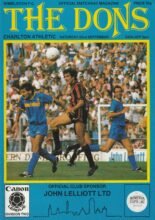 Wimbledon v Charlton Athletic 22-Sep-1984