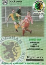 Horsham v Barking 21-Nov-1998