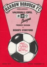 Harrow Borough v Bishop Stortford 20-Oct-1987