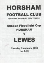 Horsham v Lewes 05-Jan-1999