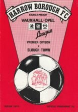 Harrow Borough v Slough Town 27-Feb-1988