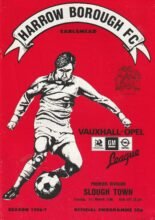 Harrow Borough v Slough Town 03-Mar-1987