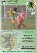 Horsham v Witham Town 10-Nov-1998