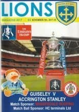 Guiseley v Accrington Stanley 05-Nov-2017