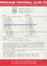 Wrexham v Altrincham 30-Jul-1995