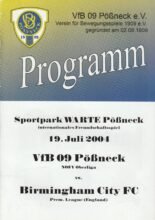 VfB 09 Possneck v Birmingham City 19-Jul-2004