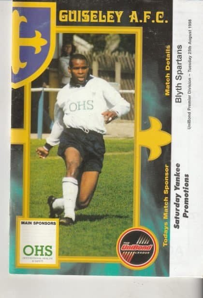 Guiseley v Blyth Spartans 25-Aug-1998