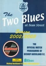Bishop Auckland v Bolton Wanderers  07-Aug-2002