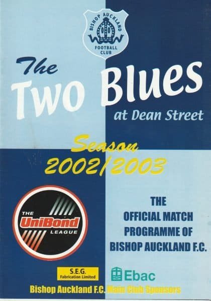 Bishop Auckland v Bolton Wanderers  07-Aug-2002