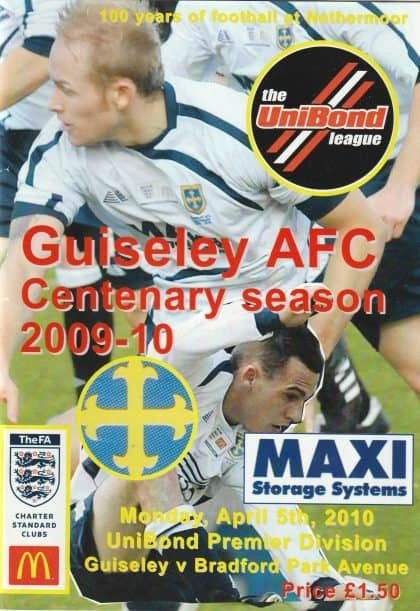 Guiseley v Bradford Park Avenue  05-Apr-2010