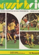 Norwich City v Chelsea 12-Nov-1977
