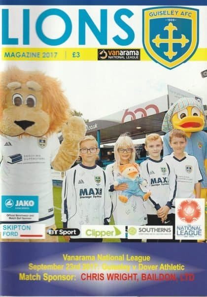 Guiseley v Dover Athletic 23-Sep-2017