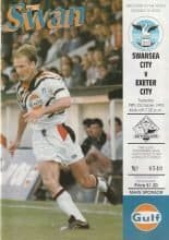 Swansea City v Exeter City 19-Oct-1993