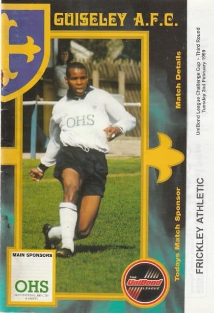 Guiseley v Frickley Athletic 02-Feb-1999