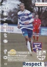 Margate v Hampton & Richmond Borough 23-Feb-2013